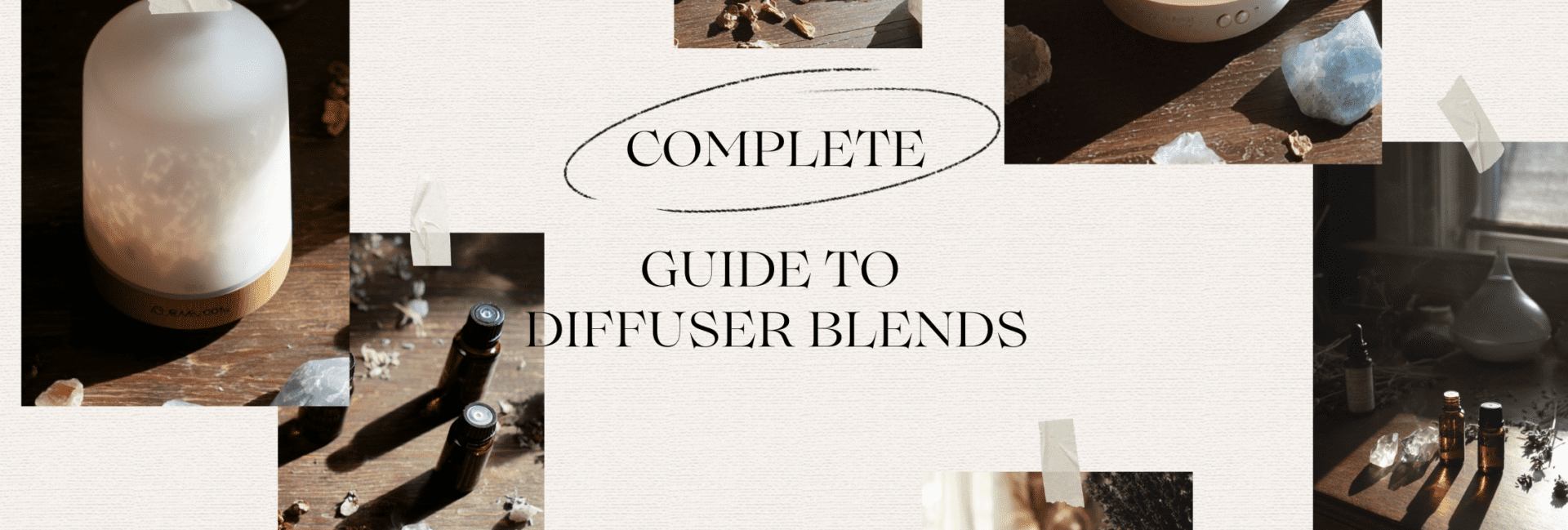 banner with different diffusers