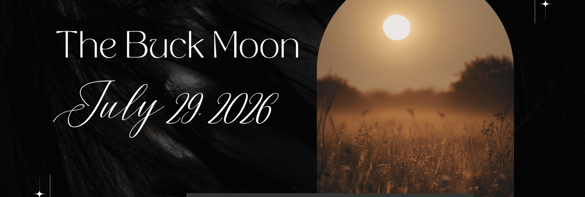 Blog Banner with Moon