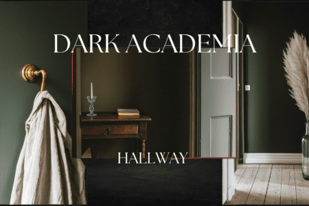 Dark Academia Hallway