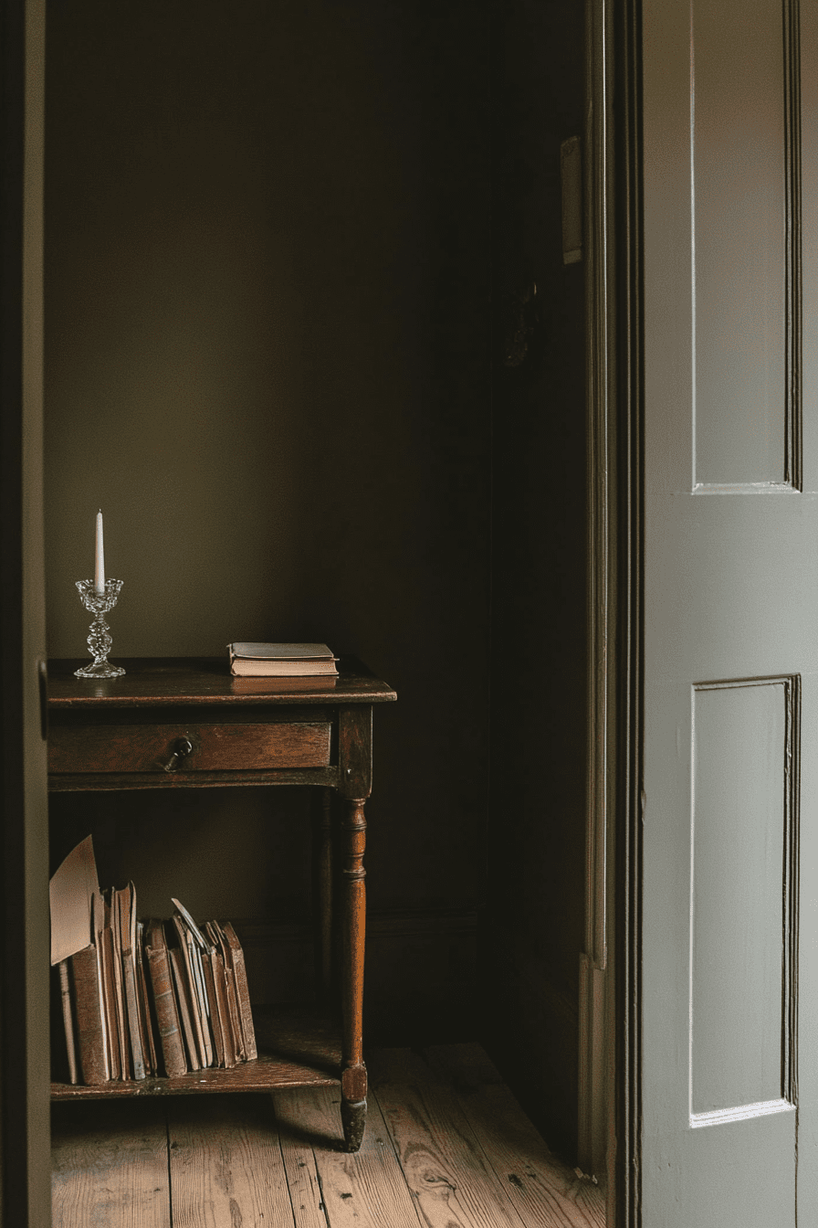 Old console table